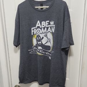 Ripple Junction Abe Froman Graphic Tee - Charcoal